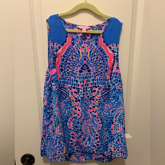 Lilly Pulitzer Women’s Silk Sleeveless blouse (Small) - Picture 1 of 3